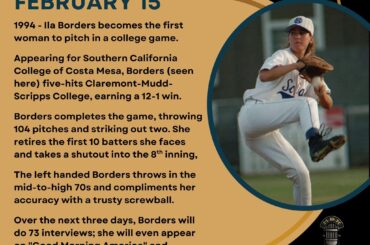 En ce jour de l’histoire du baseball – le 15 février