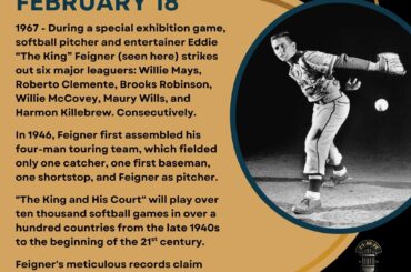 En ce jour de l’histoire du baseball – le 18 février
