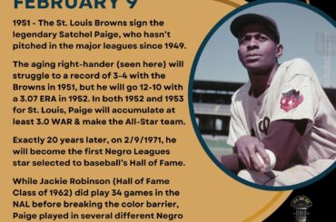 En ce jour de l'histoire du baseball – le 9 février