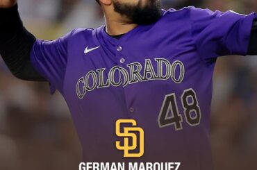 "Les Padres recrutent German Marquez pour un contrat d'un an". Il a passé une décennie avec le Colorado avant ce point.