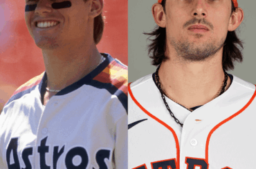 Craig et Cavan Biggio, à des années d'intervalle chez les Astros de Houston