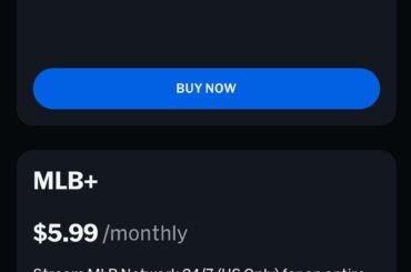 MLB At Bat est désormais MLB+ et double le prix