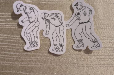 Objet aléatoire de ma collection de baseball (jour 143 hors saison / jour d'ouverture) Diditforthestory
