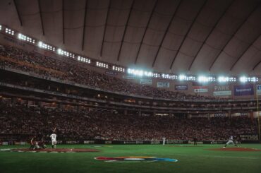 Photo du match WBC du Tokyo Dome : Japon contre Tchéquie