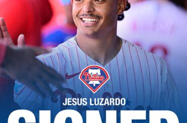 Jesús Luzardo et les Phillies de Philadelphie ont convenu d'une prolongation de contrat de cinq ans.