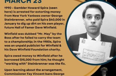 En ce jour de l'histoire du baseball - le 23 mars