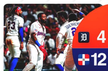 La République Dominicaine bat les tigres