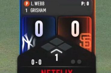 Je ne pensais pas qu'un scorebug pourrait être pire que celui de Bally Sports. Netflix vient peut-être de me prouver le contraire.