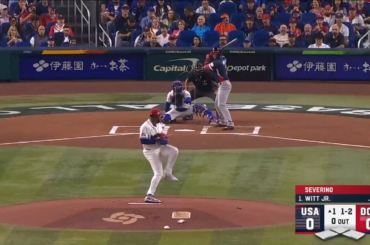 (Point culminant) Luis Severino retire Bobby Witt Jr. et Bryce Harper sur des prises en 1ère manche !