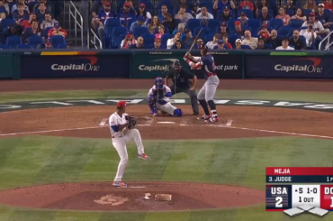 (POINT SAILLANT) JULIO RODRÍGUEZ REMPORTE UN HOME RUN AU JUGE AARON !