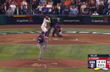 (Point culminant) Mason Miller élimine Geraldo Perdomo pour envoyer l'équipe américaine à la finale WBC