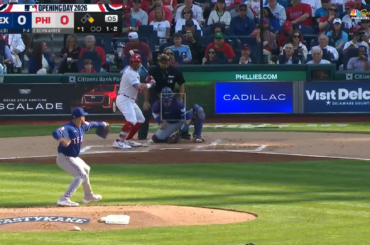 (Point culminant) Kyle Schwarber se connecte pour son premier home run de la saison, une explosion de 2 points !
