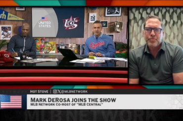 (Mark DeRosa, manager du WBC USA) à propos de l'incident de poignée de main d'Arozarena/Raleigh : "Quand cela s'est produit, nous étions comme... Oof... OK."