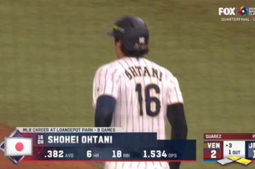 Shohei plaisantait avec la pirogue du Venezuela après qu'ils l'aient intentionnellement promené