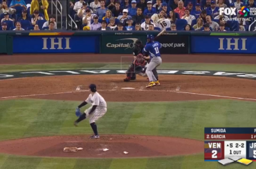 (Point culminant) Maikel Garcia réalise une explosion de 2 points et l'équipe du Venezuela est de retour dans le match !