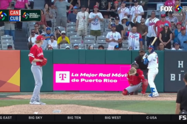 Eric Cerantola sur un terrain met fin au match pour le Canada qui a dépassé le Pool Play dans la WBC pour la première fois de son histoire !