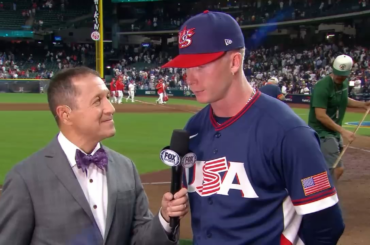 "C'est pourquoi nous lançons M. Skenes dehors" | Pete Crow-Armstrong et Team USA sont prêts pour l'équipe de République dominicaine.