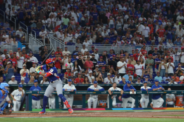 Vue du terrain du grand chelem de Fernando Tatis Jr.