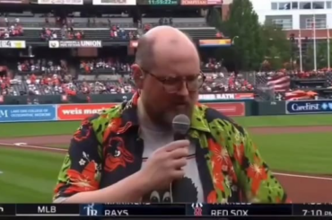 L'hymne national des Orioles à réglage automatique, un classique.