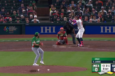 (Point culminant) Aaron Judge fait le chemin inverse pour Team USA !
