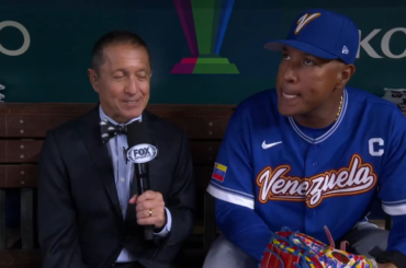Salvador Perez : "J'adore Kansas City, je ne veux pas que les gens se méprennent... mais quand vous jouez pour votre pays, c'est quelque chose de différent. C'est quelque chose de spécial. Nous jouons pour 30 millions de personnes."
