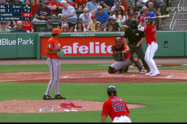 (Point culminant) Willson Contreras écrase un circuit de trois points contre le monstre vert