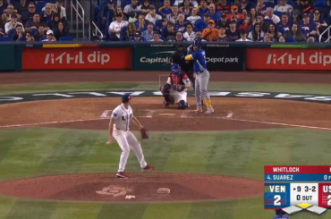 (POINT SAILLANT) EUGENIO SUÁREZ DONNE L'AVANCE À L'ÉQUIPE DU VENEZUELA EN 9ÈME !