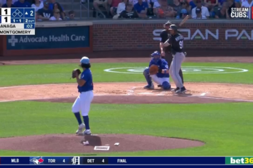 (Point culminant) Le meilleur espoir des White Sox, Braden Montgomery, ajoute à son impressionnante performance printanière avec son premier HR