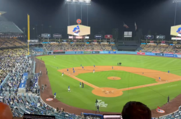 Le Dodger Stadium présente l'entrée de Narco pour Edwin Díaz en haut du cinquième contre les Angels