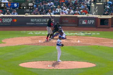 Francisco Alvarez avec le premier défi ABS réussi de l'histoire de la MLB ! (Également 2ème au général mais le premier que nous avons pu voir)