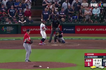 (Point culminant) KYLE SCHWARBER UPPER DECK GO AHEAD HOME RUN POUR L'ÉQUIPE USA !