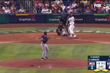 (Point culminant) JUNIOR CAMINERO L'OUVRE POUR L'ÉQUIPE DR AVEC UNE EXPLOSION DE 3 RUNS !