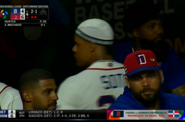(Point culminant) Et maintenant, Manny Machado va en profondeur alors que la foule de DR devient folle
