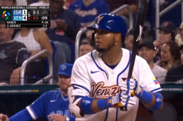 (Point culminant) Luis Arraez frappe un circuit en solo pour donner au Venezuela une avance de 5-1 sur Israël