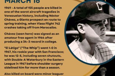 En ce jour de l'histoire du baseball - le 16 mars