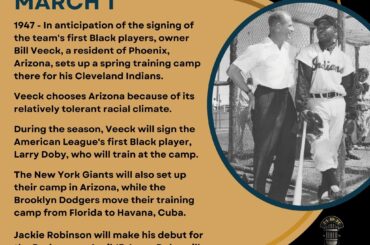 En ce jour de l'histoire du baseball - le 1er mars