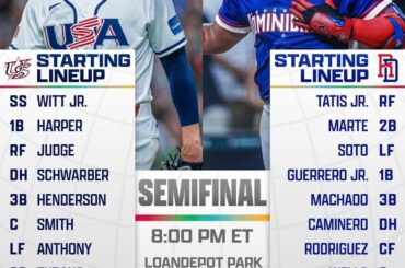 Compositions de la République Dominicaine et des États-Unis pour le match de ce soir !
