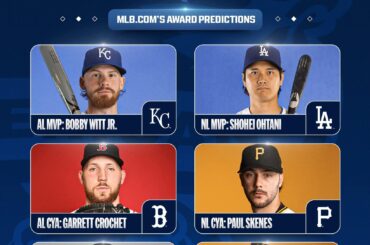 La MLB prédit les gagnants de la saison des récompenses