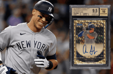 (CLLCT) La carte Aaron Judge se vend pour un montant record de 5,2 millions de dollars. Le Bowman Chrome Superfractor 1/1 a établi la marque de tous les temps pour toute carte de baseball moderne