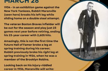 En ce jour de l'histoire du baseball - le 28 mars