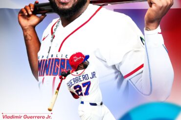 Vladimir Guerrero Jr a joué pour l'équipe de la République dominicaine dans la WBC