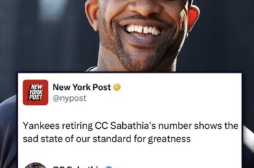 (Talkin' Yanks) Le micro de CC Sabathia tombe sur l'écrivain du New York Post Phil Mushnick