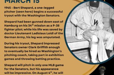 En ce jour de l'histoire du baseball - le 15 mars