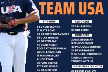 La liste de l'équipe américaine regorge de talents incroyables, premier match hors-concours à 15 heures, heure de l'Est sur ESPN contre les Giants de San Francisco