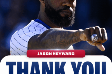 Jason Heyward a annoncé sa retraite après 16 saisons passées avec les Braves, Cardinals, Cubs, Dodgers, Astros et Padres. Il est un All-Star, lauréat de 5x Gold Glove Award et champion des World Series 2016.