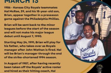 En ce jour de l'histoire du baseball - le 13 mars