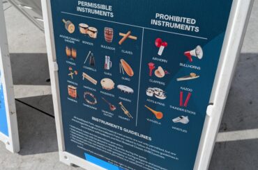 Heureusement que j'ai laissé ma vuvuzela à la maison. Règles WBC importantes.