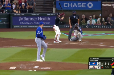 Corbin Carroll absolument CORBS HR #3 cette année, un grand chelem pour briser une égalité 2-2 en 8e