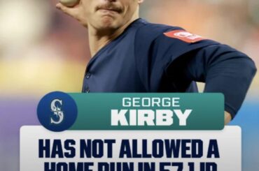 Le lanceur partant des Mariners George Kirby n'a pas accordé de HR aux Astros en 57,1 manches (229 frappeurs affrontés au cours de cette période), y compris l'ALDS 2022. C'est sacrément impressionnant !