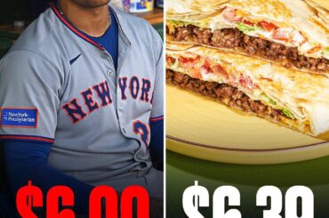(Rapport Bleacher) Il est moins cher d'obtenir des billets pour un match des Mets (6,00 $) que d'obtenir un Taco Bell Crunchwrap Supreme (6,39 $) 😳